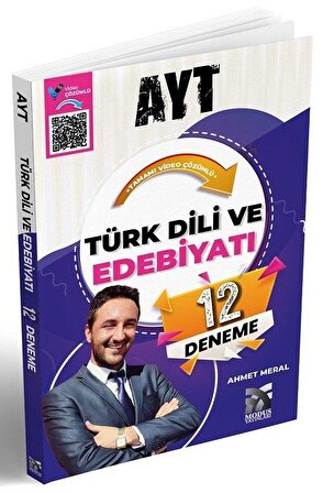 Modus YKS AYT Türk Dili ve Edebiyatı 12 Deneme Video Çözümlü - Ahmet Meral