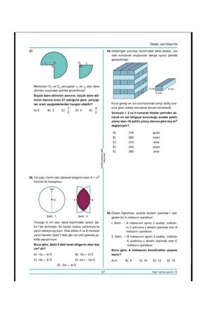 Etkili Matematik Yayınları Tyt Genel 3'Lü Deneme