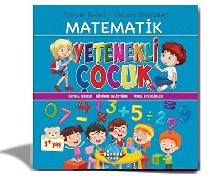 Safkan Kids Okul Öncesi Yetenekli Çocuk Matematik 3+ 
