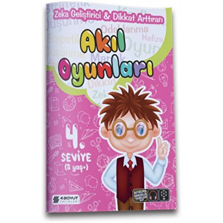 Zeka Geliştirici & Dikkat Arttıran Akıl Oyunları - 4. Seviye