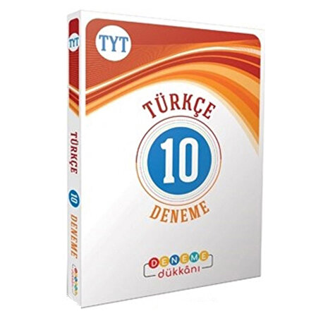 Deneme Dükkanı Yayınları TYT Türkçe 10 Deneme