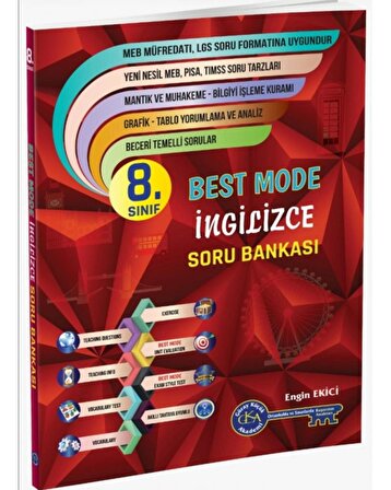 Gür 8.Sınıf İngilizce Best Mode Soru Bankası