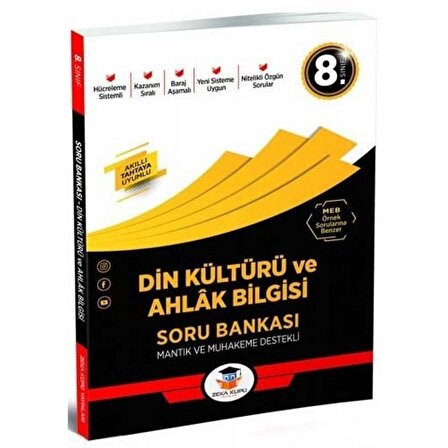 Zeka Küpü Yayınları 8. Sınıf Din Kültürü ve Ahlak Bilgisi Soru Bankası