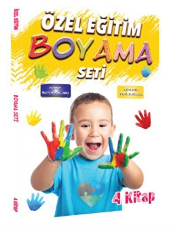 Molekül Özel Eğitim Boyama Seti 4 Kitap