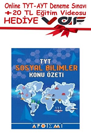 TYT Sosyal Bilimler Konu Özeti Apotemi Yayınları