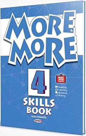 Kurmay Yayınları 4. Sınıf More & More English Skills Book