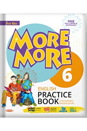 6. Sınıf More & More English Practice Book + Dictionary + Skills Book