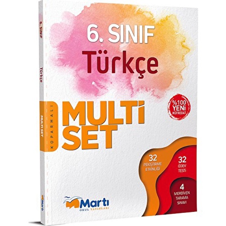 Martı Okul 6. Sınıf Türkçe Multiset