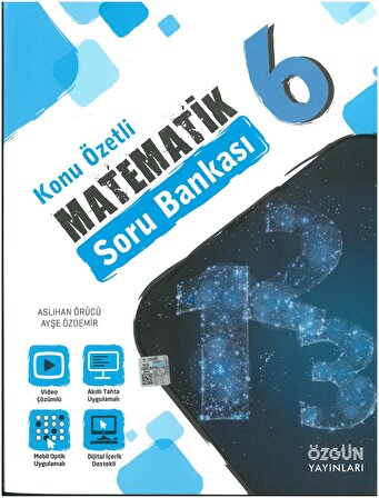 Özgün Yayınları 6. Sınıf Matematik Konu Özetli Soru Bankası