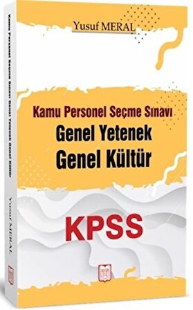 KPSS Kamu Personel Seçme Sınavı Genel Yetenek Genel Kültür