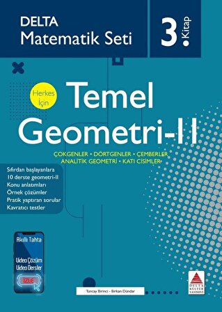 Temel Geometri 2 - Tuncay Birinci - Delta Kültür Yayınevi
