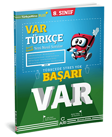 Arı Yayınları 8. Sınıf Var Türkçe Yeni Nesil Soru Bankası