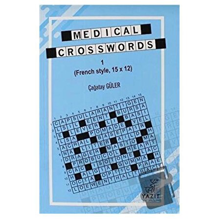 Medical Crosswords 1 / Yazıt Yayıncılık / Çağatay Güler