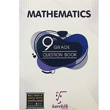 Karekök 9.Sınıf Mathematics Grade Question Book