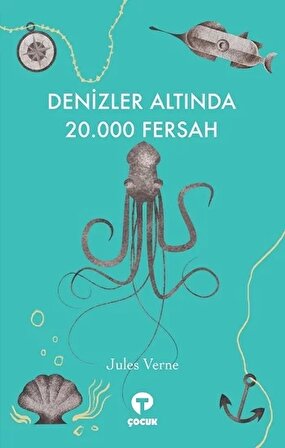 Denizler Altında 20.000 Fersah - Jules Verne - Turkuvaz Yayınları