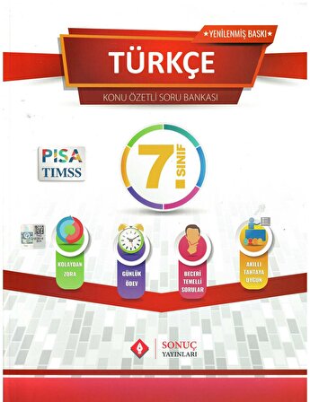 Sonuç 7. Sınıf Türkçe Konu Özetli Soru Bankası