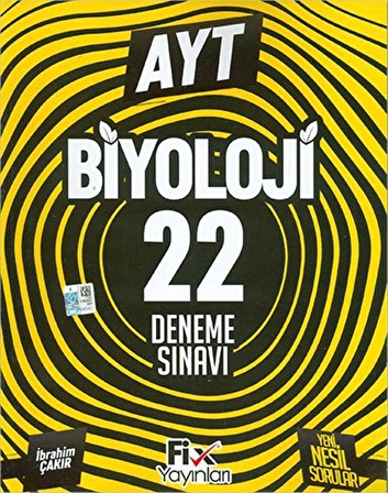 2024 AYT Biyoloji 22 Denemeleri