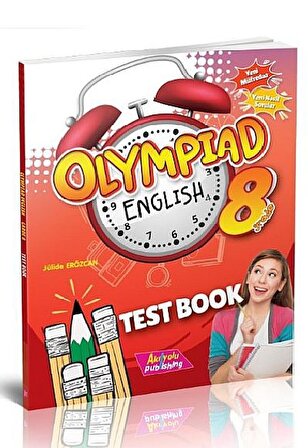 Grade 8 - Olympiad English Test Book Akılyolu Yayıncılık