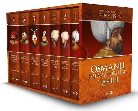 Osmanlı İmparatorluğu Tarihi 7 Kitap Karton Kapak