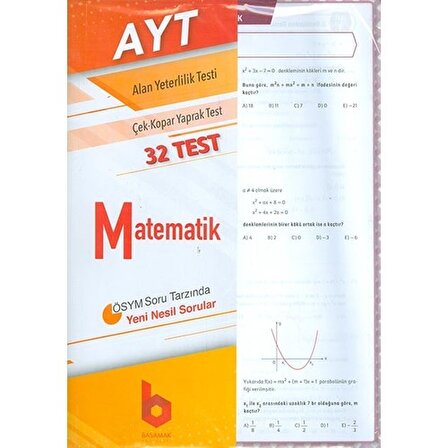 AYT Matematik Çek Kopar Yaprak Test Basamak Yayınları
