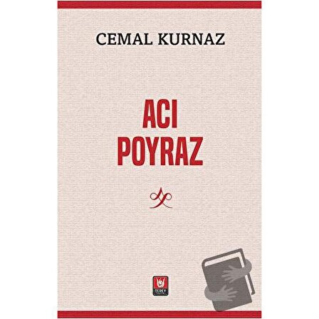 Acı Poyraz / Türk Edebiyatı Vakfı Yayınları / Cemal Kurnaz