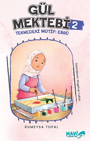 Gül Mektebi 2 - Teknedeki Motif Ebru