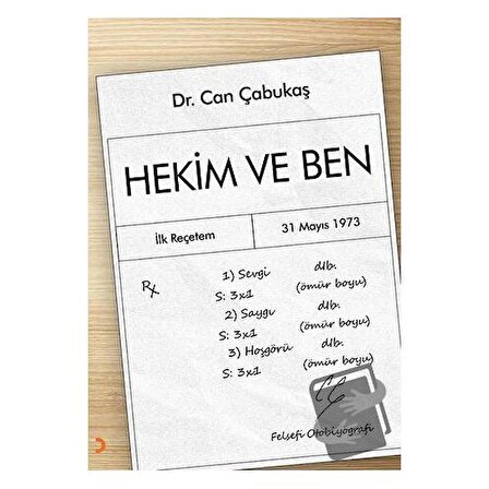 Hekim ve Ben / Cinius Yayınları / Can Çabukaş