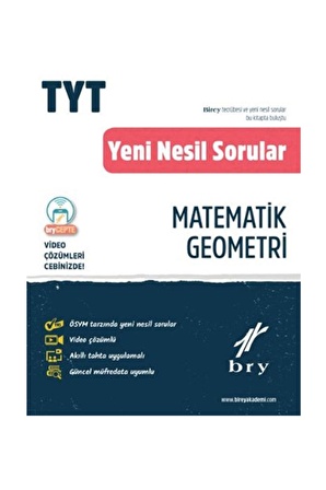 TYT Matematik Geometri Yeni Nesil Sorular Birey Yayınları