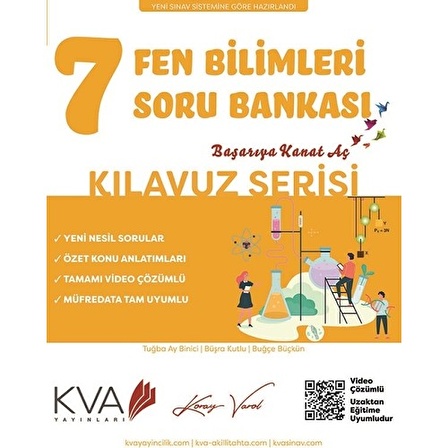 7.Sınıf Fen Bilimleri Soru Bankası Kılavuz Serisi KVA Yayınları