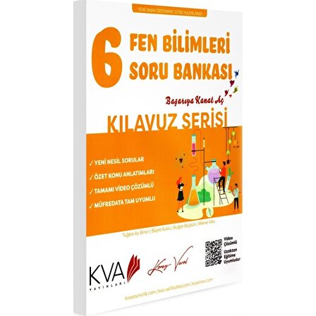 KVA 6.Sınıf Fen Bilimleri Soru Bankası Kılavuz Serisi
