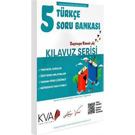 KVA 5.Sınıf Türkçe Soru Bankası Kılavuz Serisi