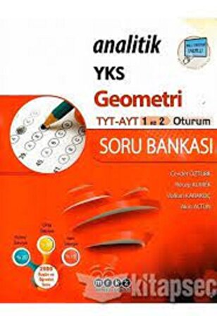 Merkez Yayınları - Analitik Tyt Ayt Geometri Soru Bankası