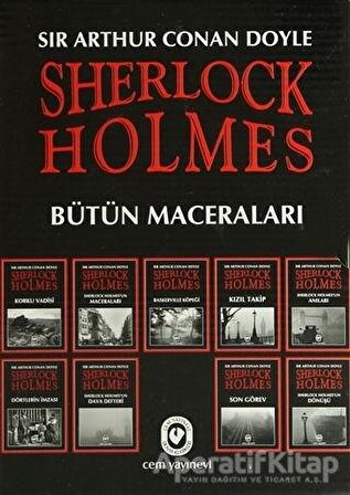 Sherlock Holmes Bütün Maceraları (9 Kitap Takım) - Sir Arthur Conan Doyle - Cem Yayınevi