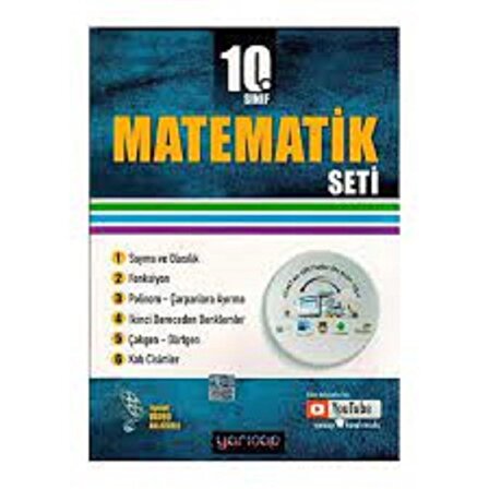 YarıÇap Yayınları 10. Sınıf Matematik Seti