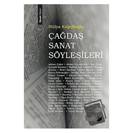 Çağdaş Sanat Söyleşileri / Anima Yayınları / Hülya Küpçüoğlu