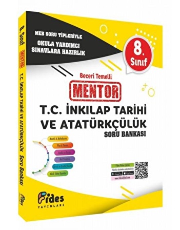 Fides 8.Sınıf Mentor T.C İnkilap Tarihi ve Atatürkçülük Soru Bnkası