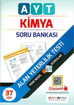 Farklı Sistem AYT Kimya Fasikül Soru Bankası