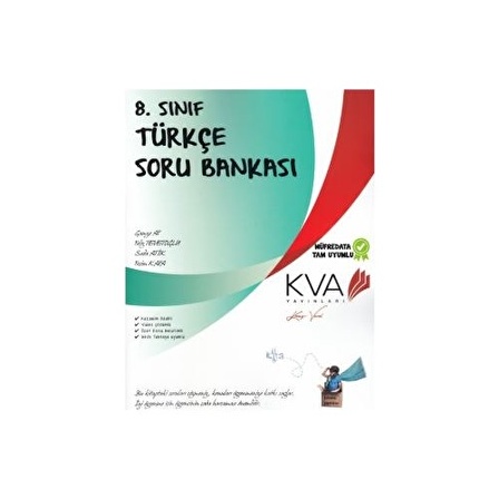 Koray Varol Yayınları 8. Sınıf Türkçe Soru Bankası