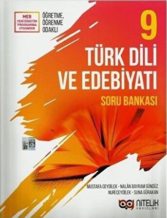 Nitelik Yayınları 9. Sınıf Türk Dili ve Edebiyatı Soru Bankası