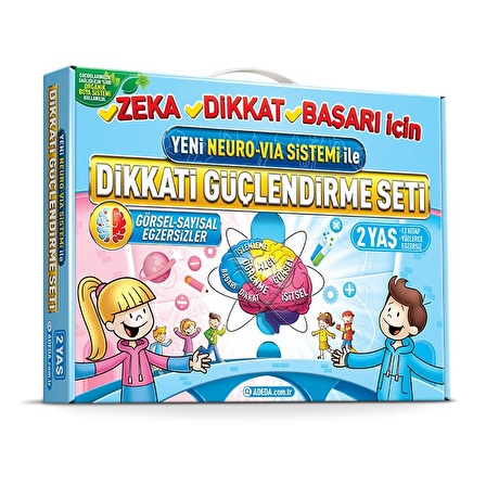 DİKKATİ GÜÇLENDİRME SETİ ~ ANASINIFI -2 YAŞ NEURO VİA