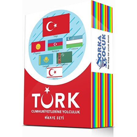 Orka 3. 4. ve 5. Sınıf Türk Cumhuriyetlerine Yolculuk Hikaye Seti