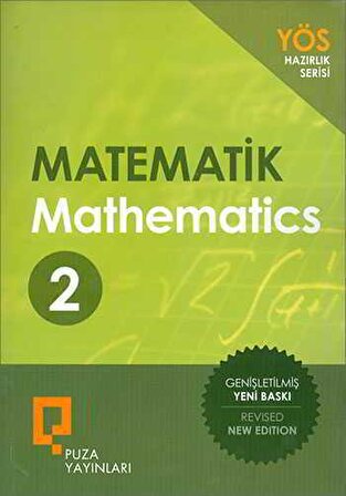 YÖS Hazırlık Serisi Mathematics 2 Puza Yayınları