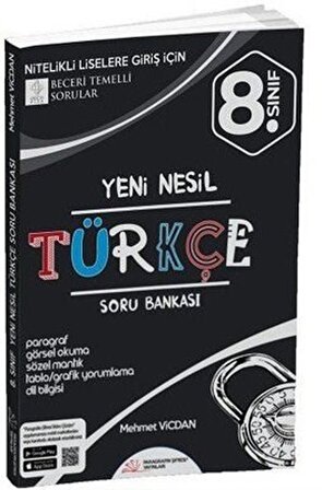 8.Sınıf LGS Türkçe Yeni Nesil Soru Bankası Paragrafın Şifresi Yayıncılık
