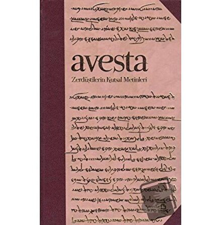 Avesta   Zerdüştilerin Kutsal Metinleri (Ciltli) / Avesta Yayınları / Xanna Omerxali