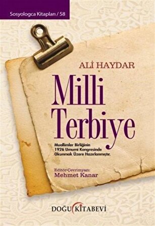 Milli Terbiye / Ali Haydar
