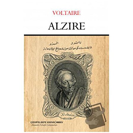 Alzire / Çizgi Kitabevi Yayınları / François Marie Arouet Voltaire