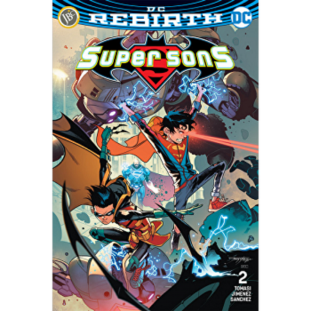Super Sons Sayı 2 (DC Rebirth) | JBC Yayıncılık