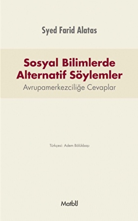 Sosyal Bilimlerde Alternatif Söylemler