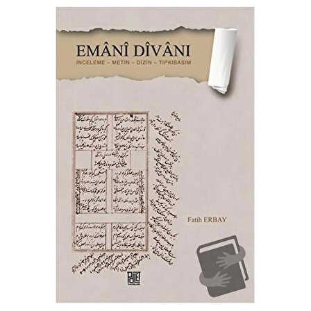 Emani Divanı / Palet Yayınları / Fatih Erbay