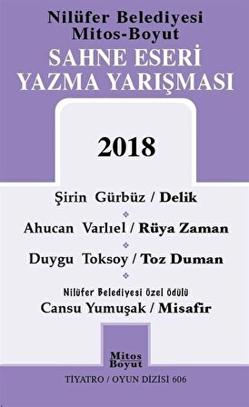 Sahne Eseri Yazma Yarışması 2018 / Ahucan Varlıel